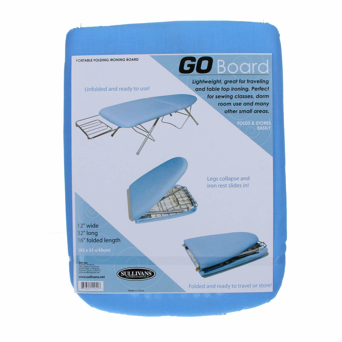 Go Board Portable Ironing Board