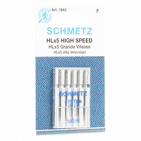Schmetz 1841 Machine Needle Hxl5 Size 11//75