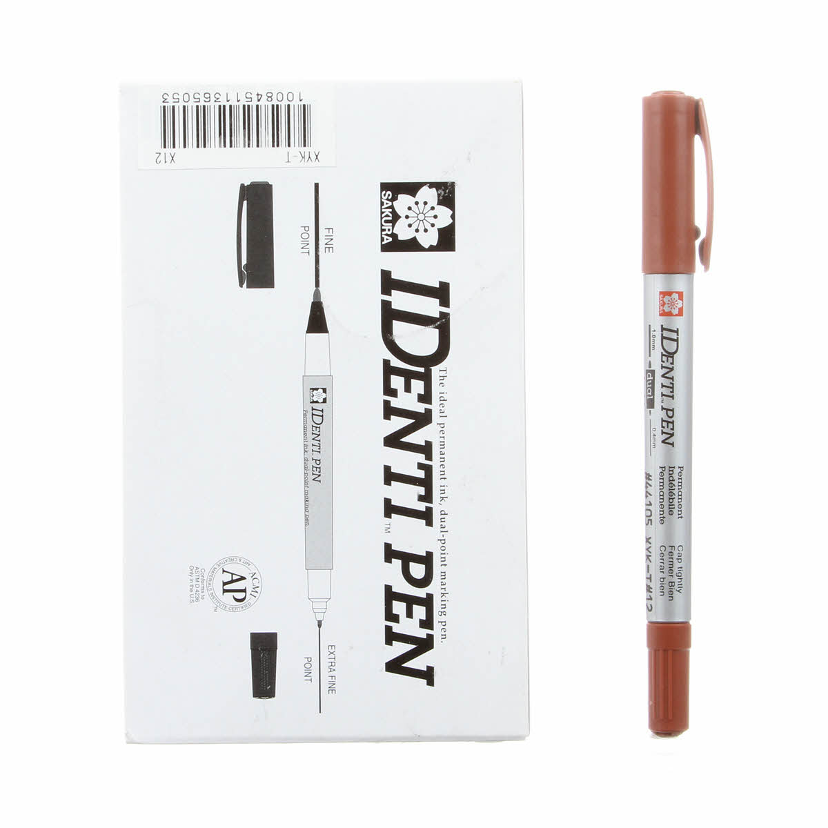 Sakura IDenti-Pen Mit Doppelspitze – Permanentstift Für Metall, Glas, Holz & Mehr