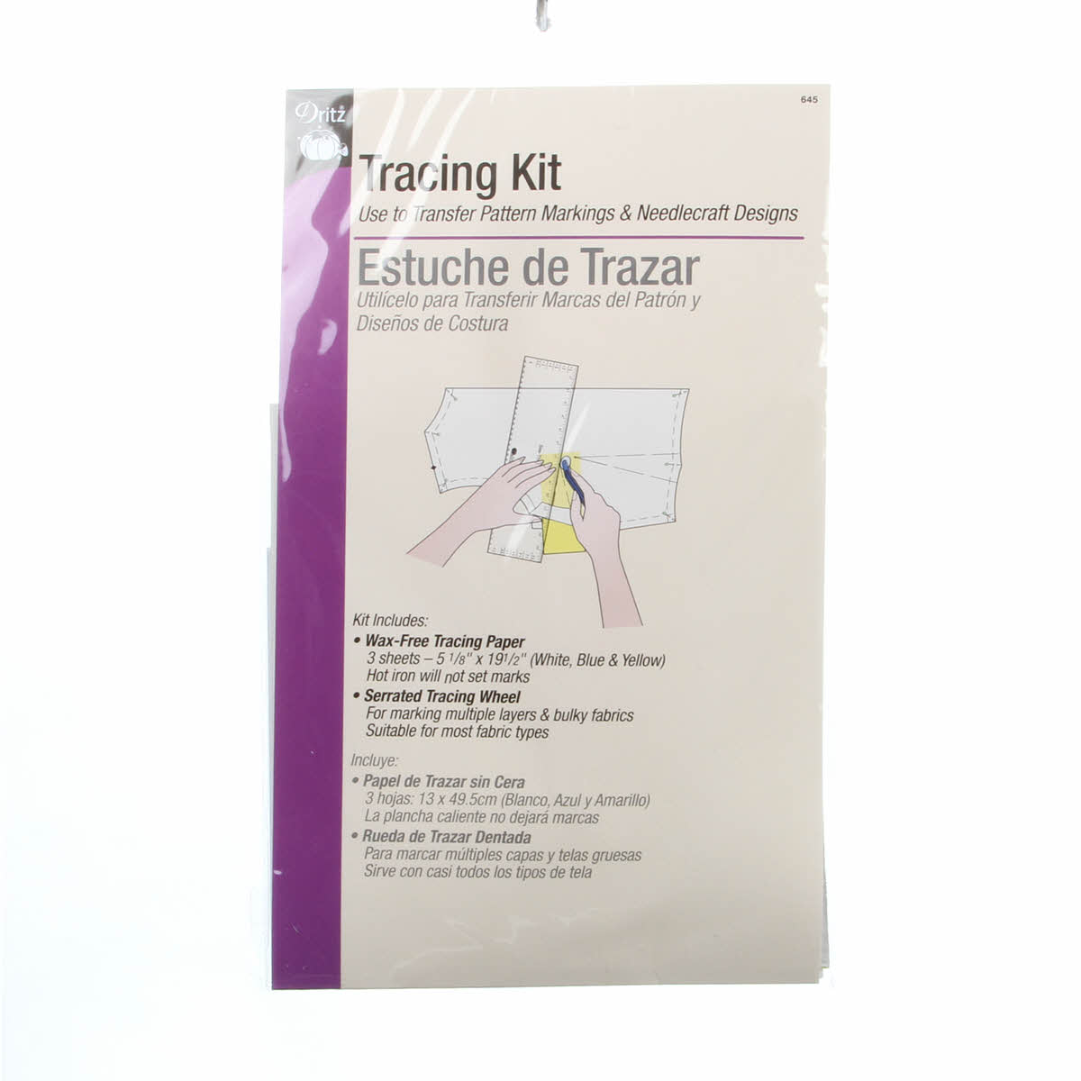 Tracing Kit Paper and Wheel