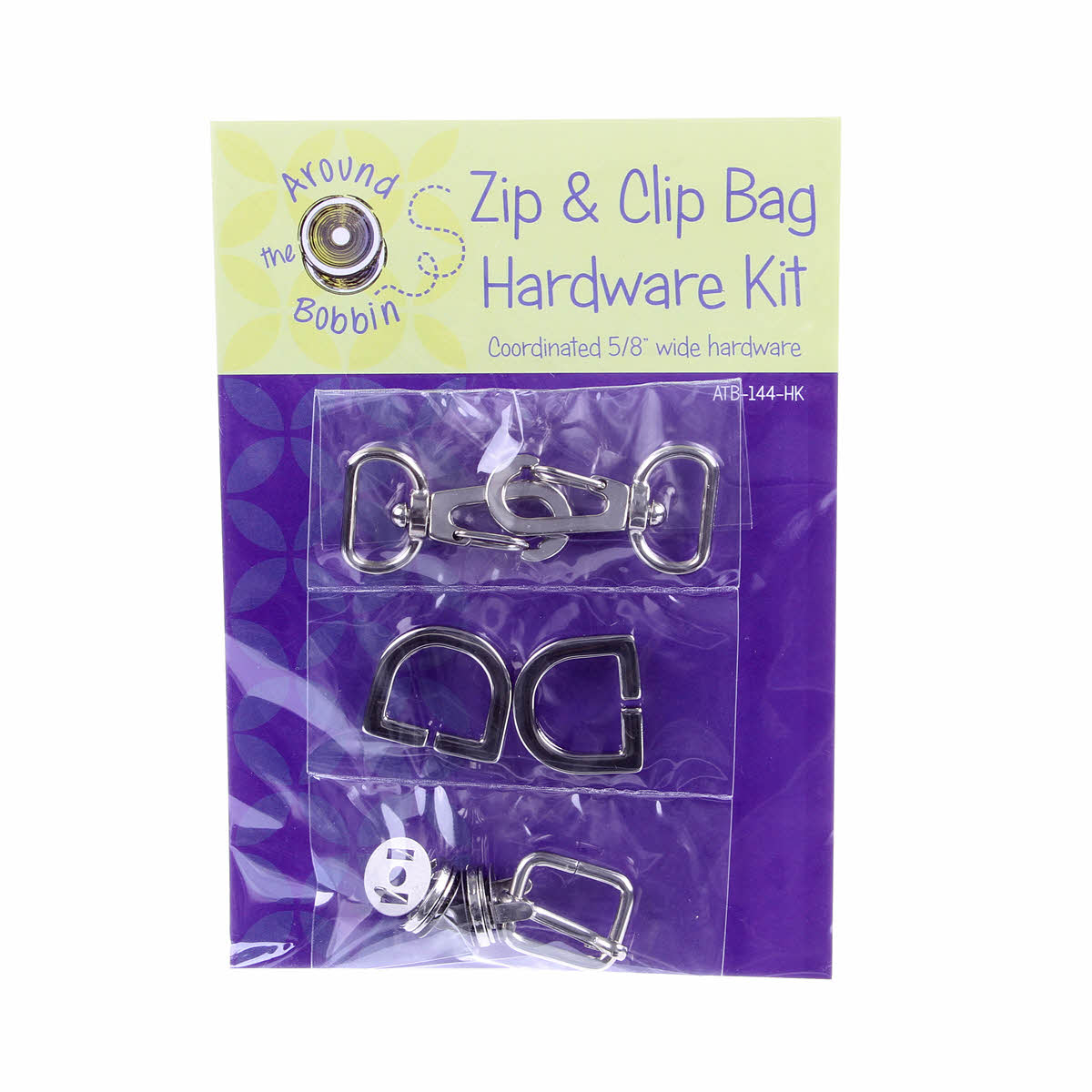 Zip and Clip Bag Hardware Kit By Amundson, Lisa