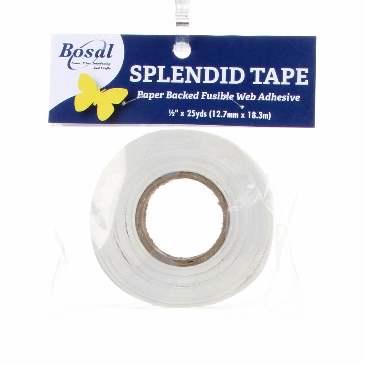Splendid Tape Paper Backed Fusible  1/2in x 25yds