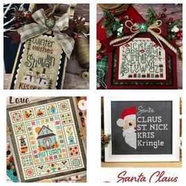 Cross Stitch Patterns                    Example Products